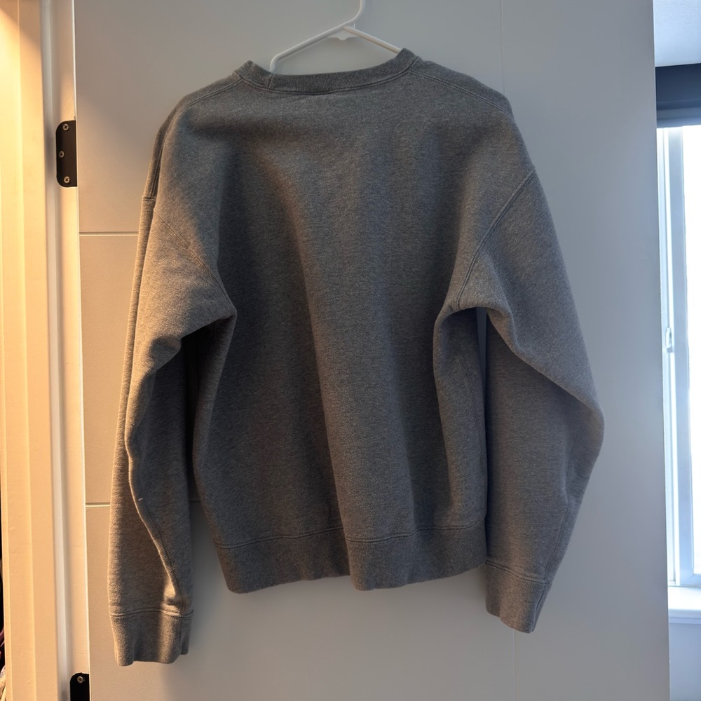 Nike Women's Gray Crewneck Sweatshirt - Picture 2 of 3